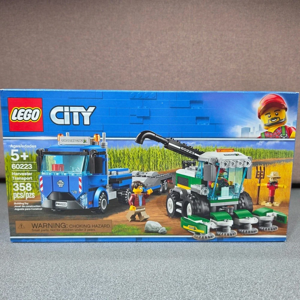 LEGO City Harvester Transport 60223 Kids New Sealed Farm Truck Set